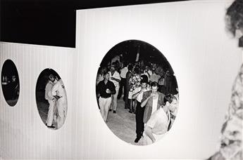 SUZANNE POLI (1942 - ) A suite of 4 photographs from Fire Island, including two documenting fundraisers in response to the AIDS crisis.